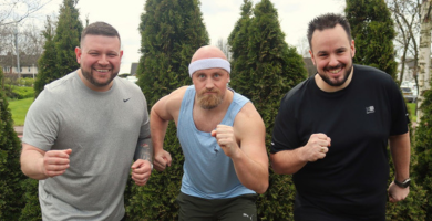 Team Dudley gets ready to run the Birmingham Half Marathon for charity