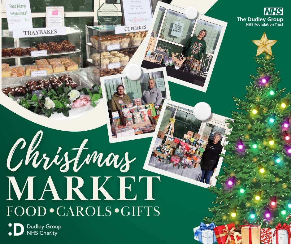 The Dudley Group’s Christmas market returns to support local small businesses & NHS charity!