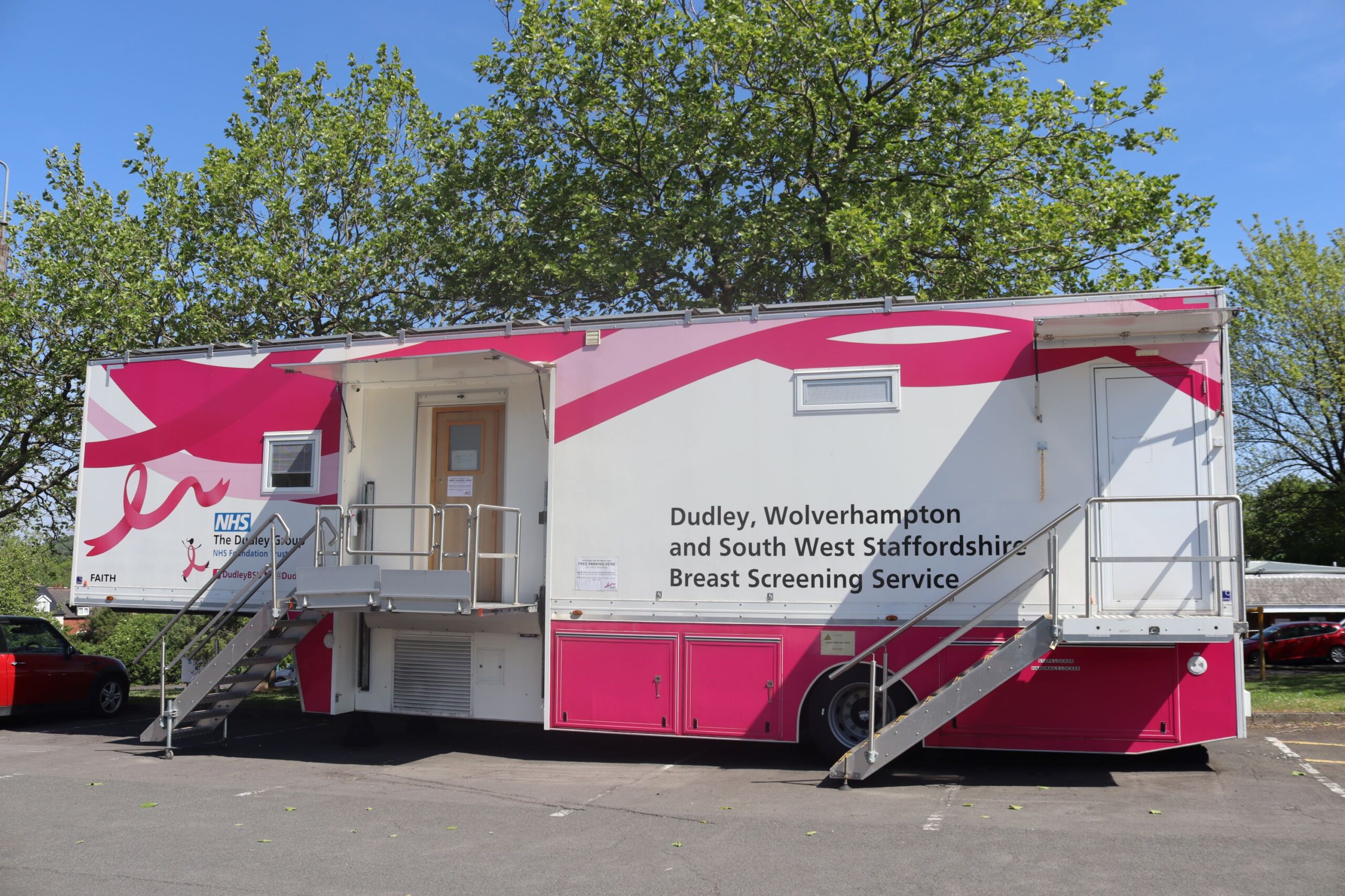 Women in Dudley encouraged to attend new mobile breast screening unit