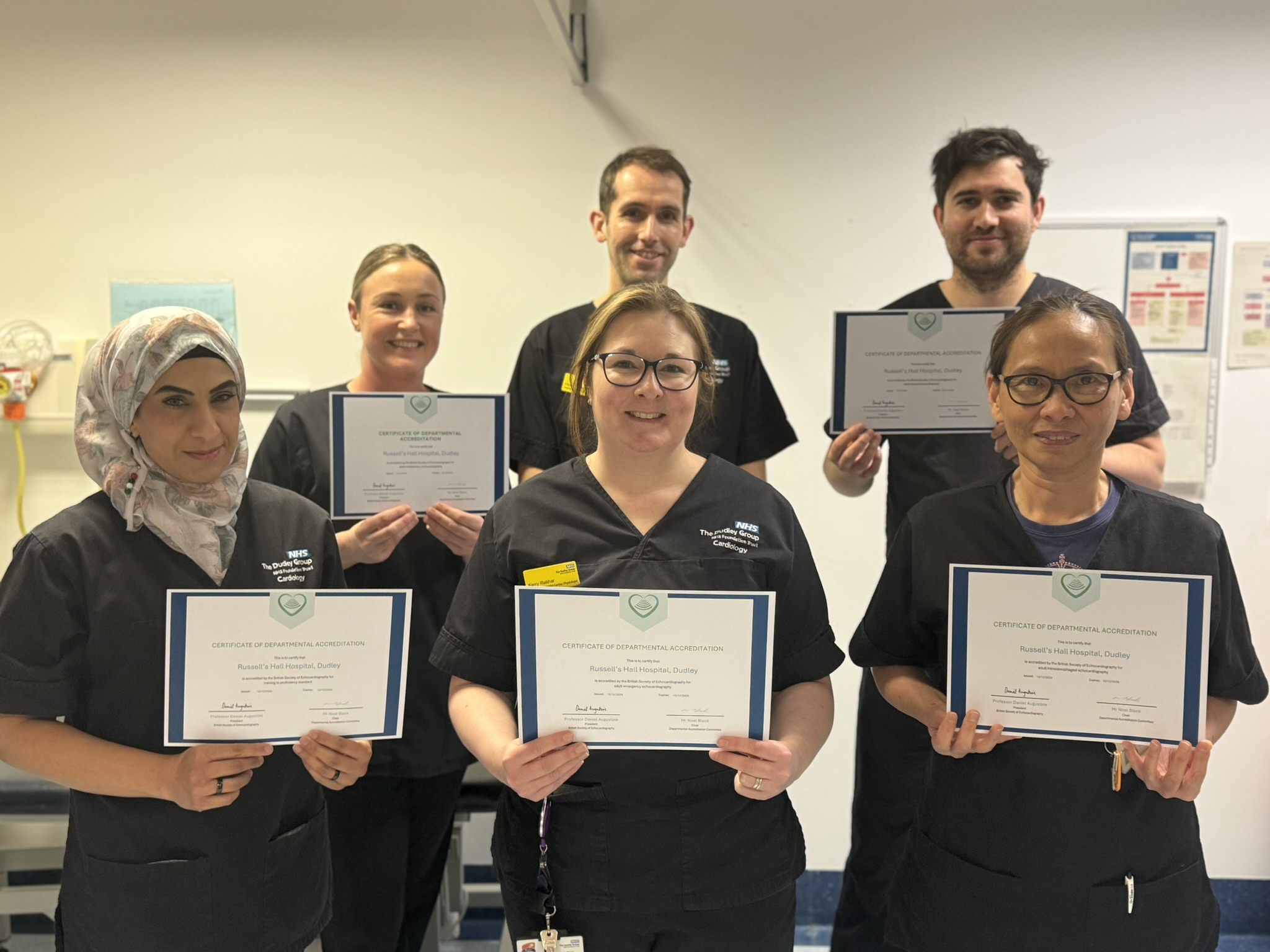 Cardiology team awarded after stellar year