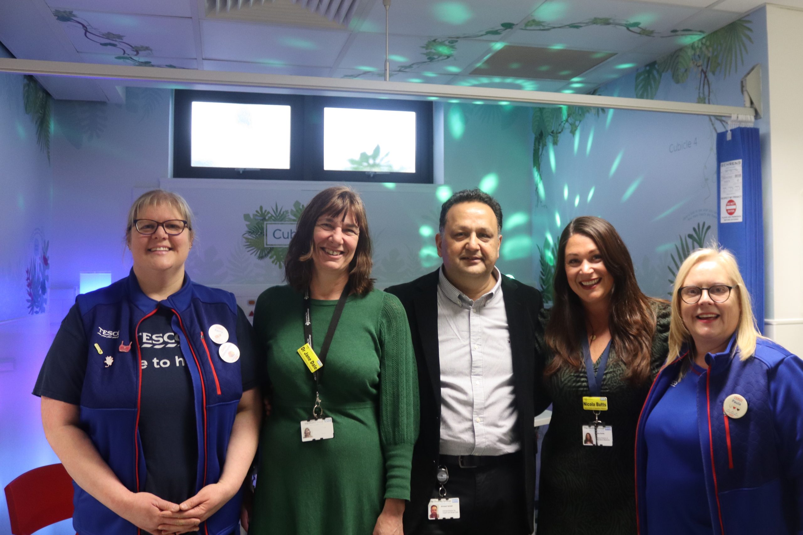 Cubicle refurbishment offers sensory support to nervous young patients