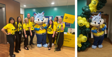 Dudley Group NHS Charity unveils rebrand, new website and brand-new mascot